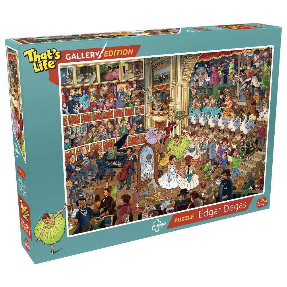 That's Life Gallery Edition pussel: Degas 1000 Bitar