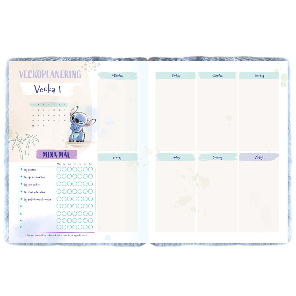 Planeringsbok Stitch 