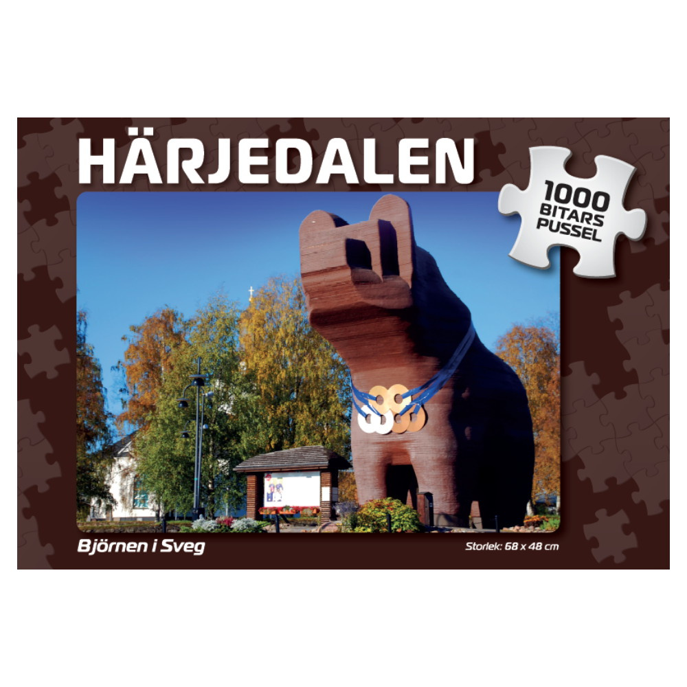 Svenska Pussel: Björnen i Sveg 1000 Bitar