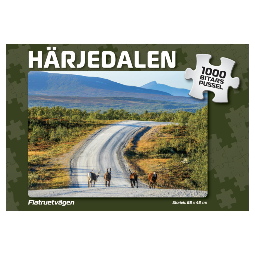 Svenska Pussel: Flatruetvägen 1000 Bitar