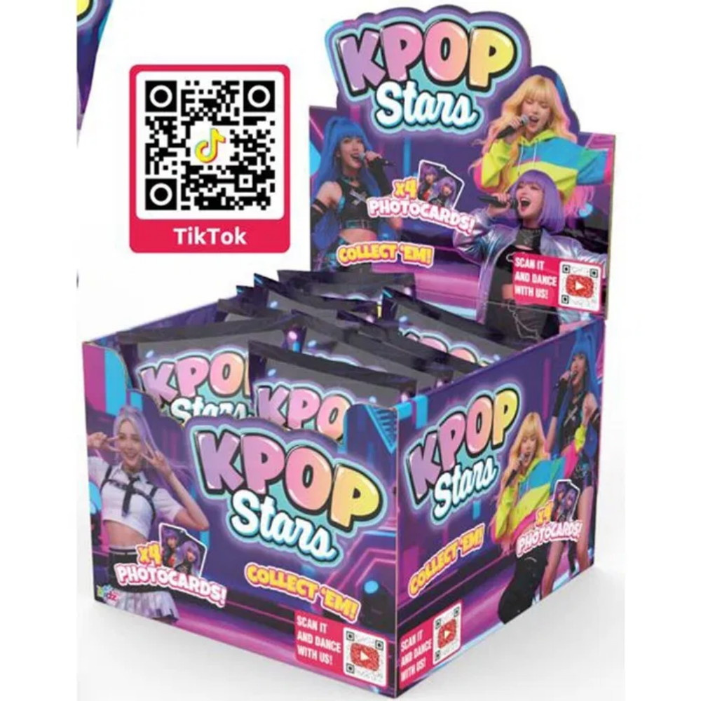 K-POP STARS Samlarkort 6-pack 