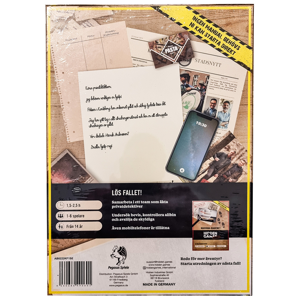 Hidden Games - Det 1:a Fallet - Fallet Karleborg (Swe)