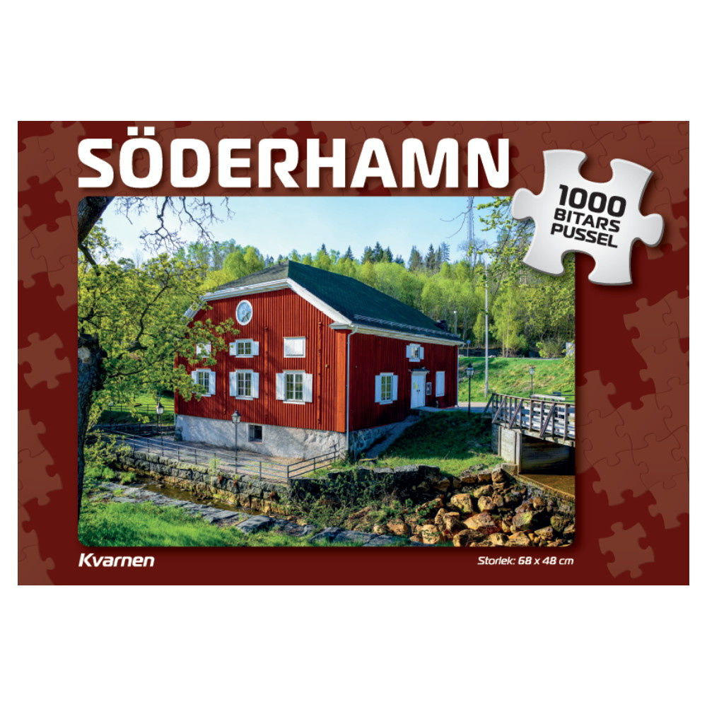 Svenska Pussel: Söderhamn Kvarnen 1000 Bitar