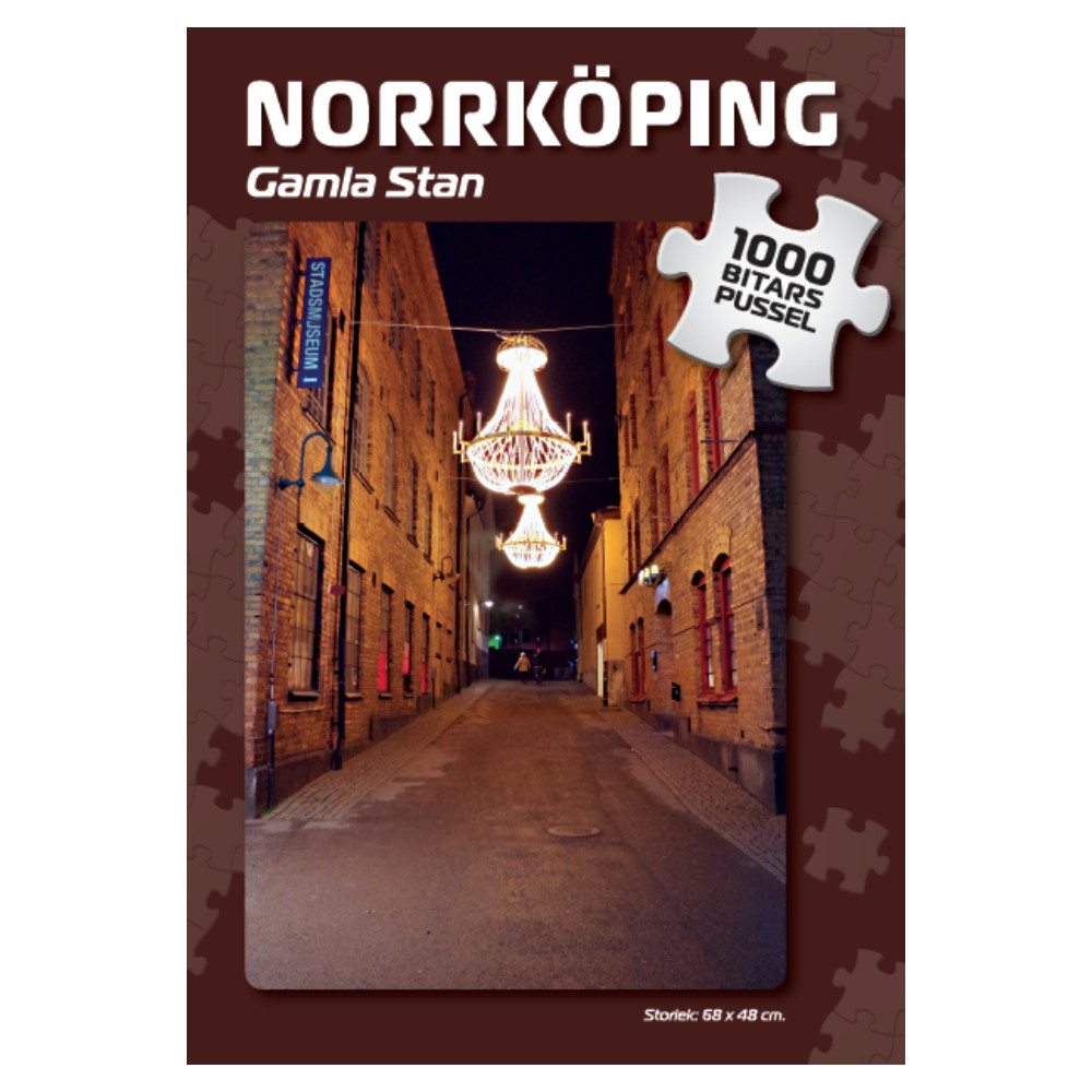 Svenska Pussel: Norrköping Gamla Stan 1000 Bitar