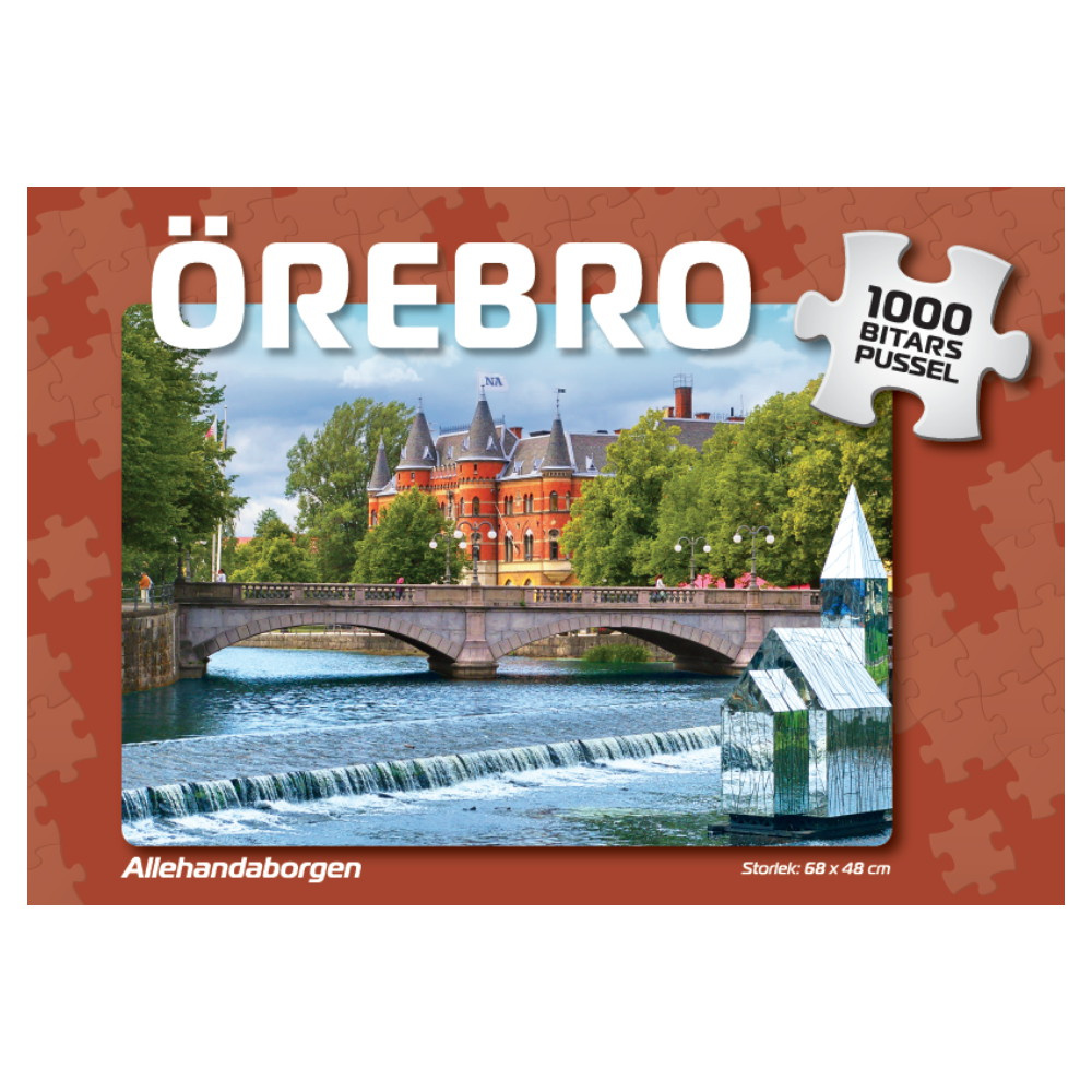 Svenska Pussel: Örebro Allehandaborgen 1000 Bitar