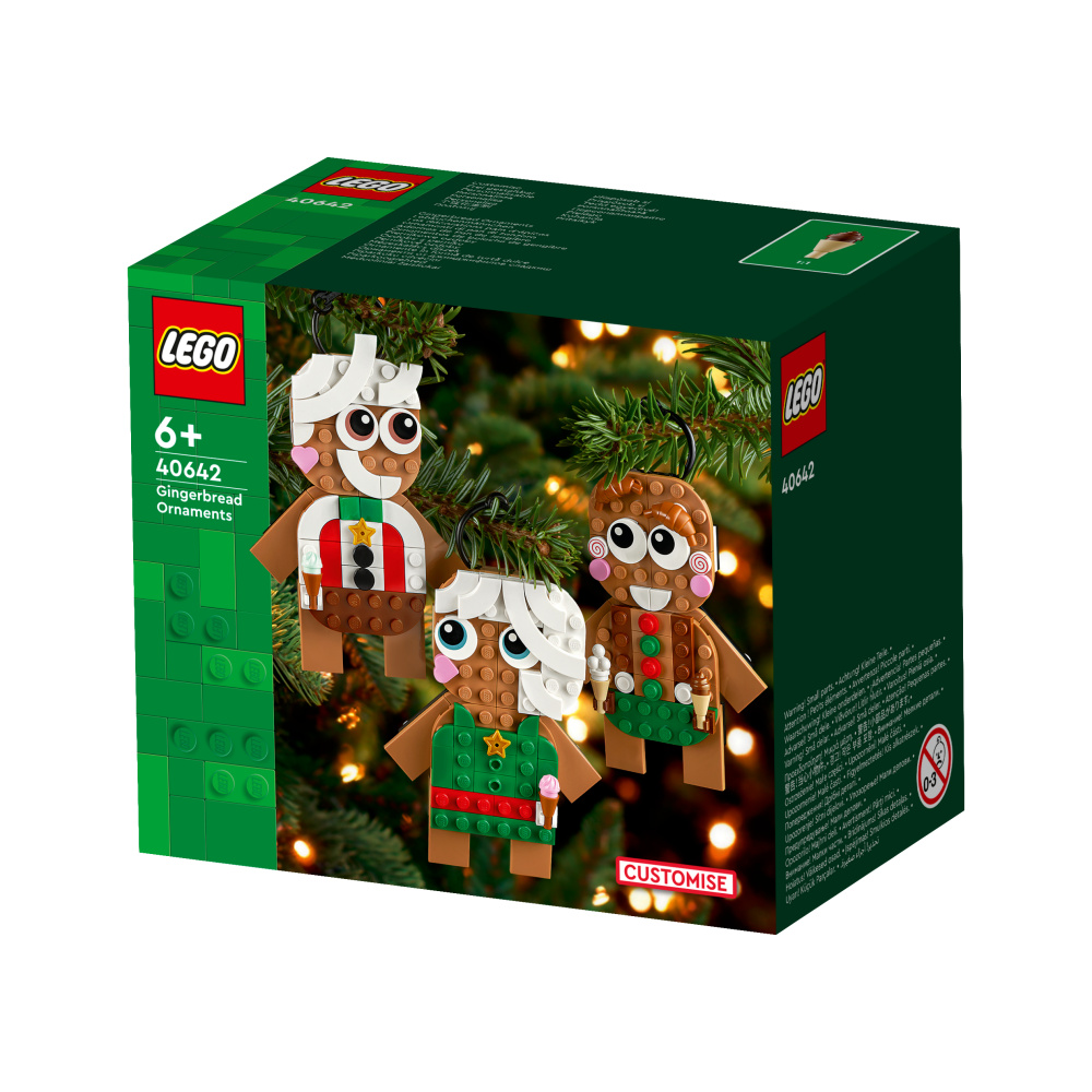 LEGO Icons - Julpynt med pepparkakor