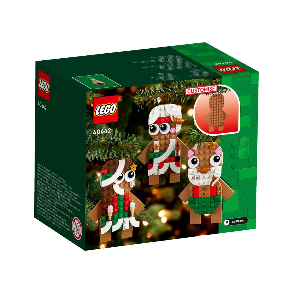 LEGO Icons - Julpynt med pepparkakor