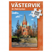 Svenska Pussel: Västervik St. Petri kyrkan 1000 Bitar
