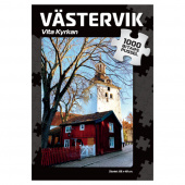 Svenska Pussel: Västervik Vita Kyrkan 1000 Bitar Svenska Pussel: Västervik Vita Kyrkan 1000 Bitar