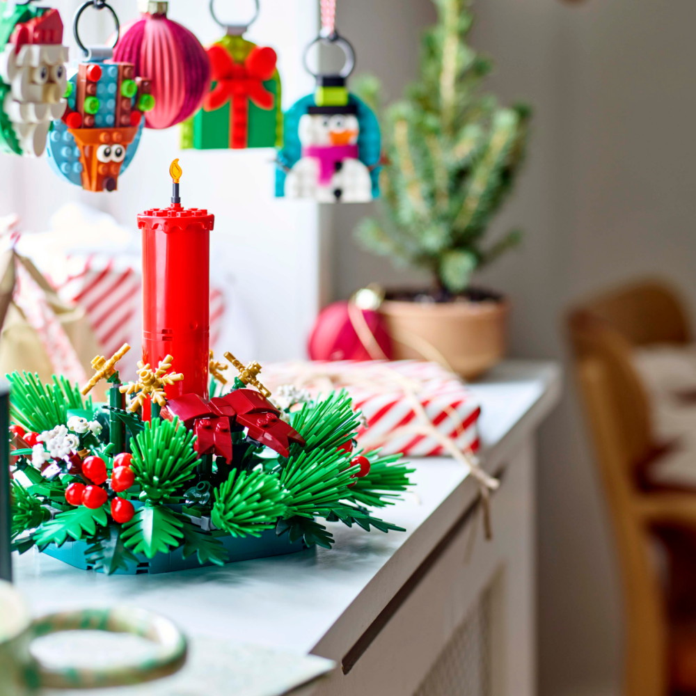 LEGO Icons - Julig bordsdekoration