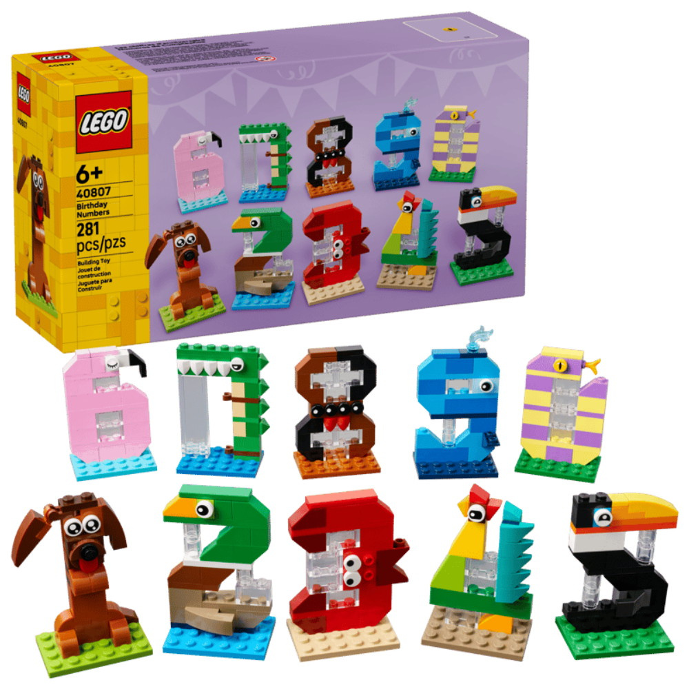 LEGO - Födelsedagssiffror 