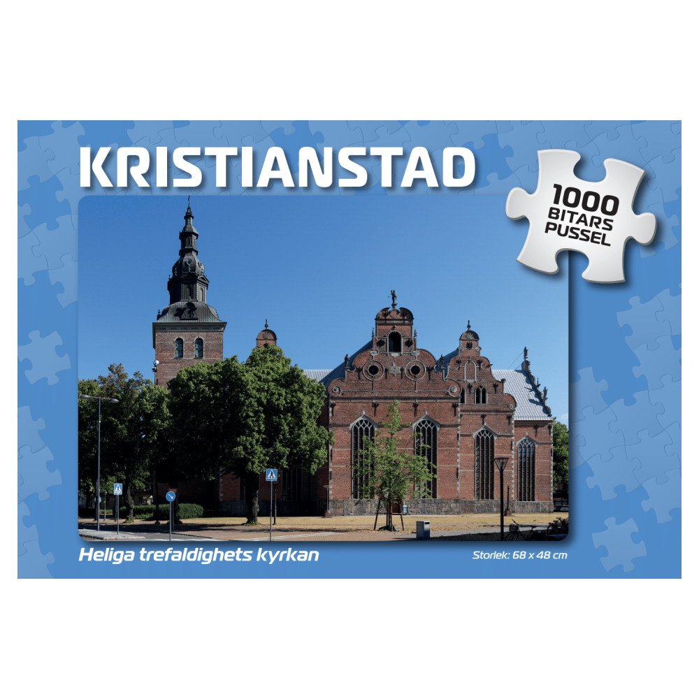 Svenska Pussel: Kristianstad Heliga trefaldighets kyrkan 1000 Bitar