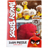 Angry Birds 2xA4 Puzzle 2x40 Bitar