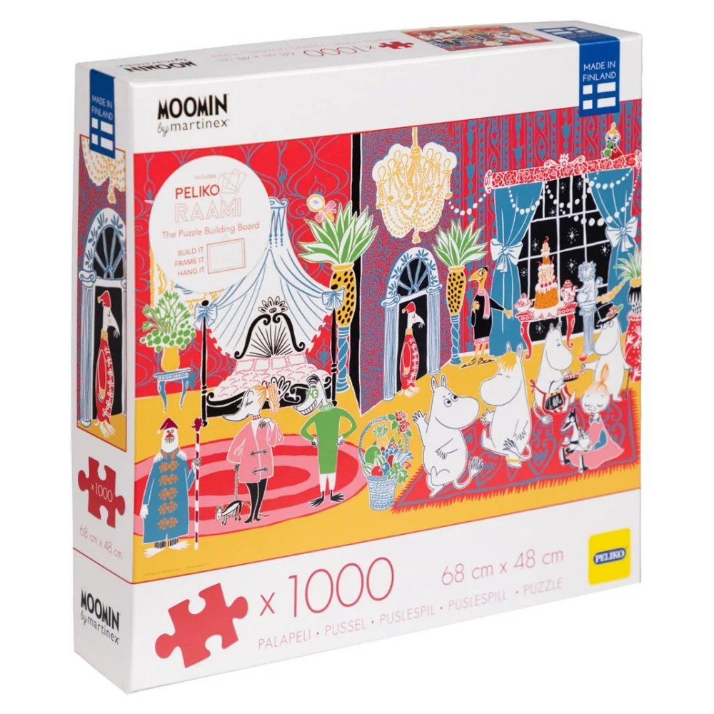 Peliko Pussel - Mumin Hotell Riviera 1000 Bitar