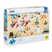 Peliko Pussel - Mumin Stranddag 54 Bitar Peliko Pussel - Mumin Stranddag 54 Bitar