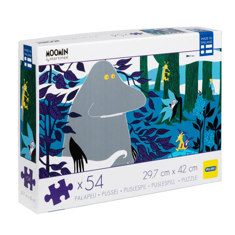 Peliko Pussel - Mumin Mårran i skogen 54 Bitar