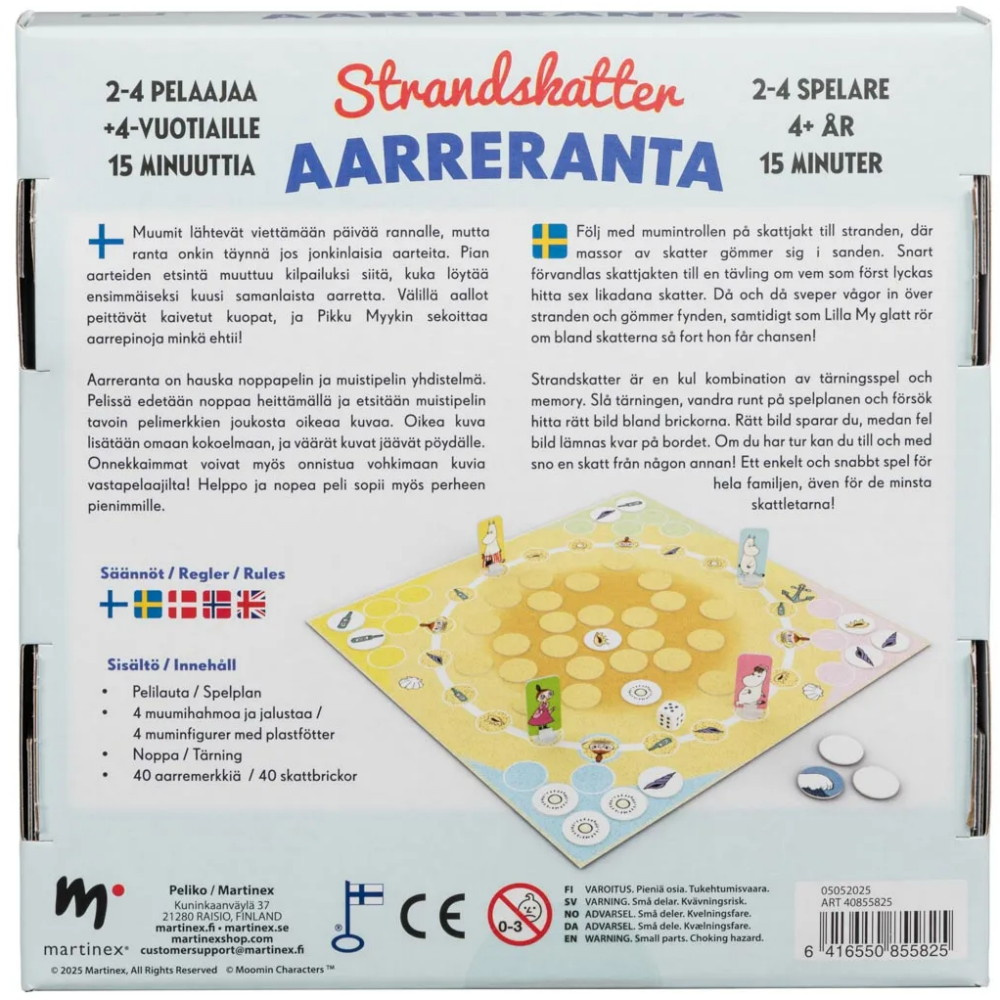 Mumin Strandskatter (Swe)