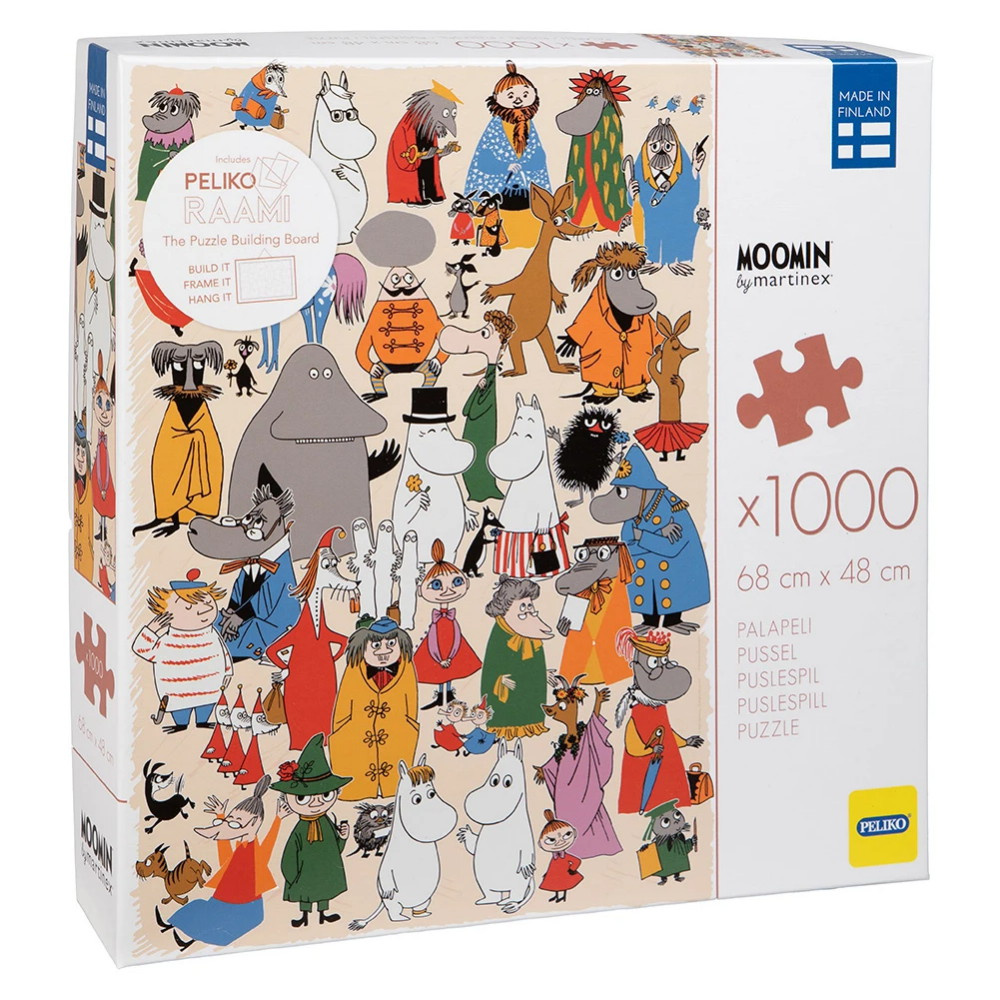 Peliko Pussel - Mumin Klassträff 1000 Bitar