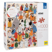 Peliko Pussel - Mumin Klassträff 1000 Bitar Peliko Pussel - Mumin Klassträff 1000 Bitar