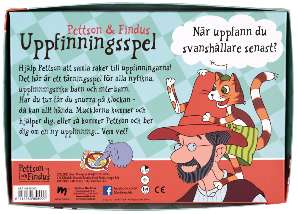 Pettson & Findus Uppfinningsspel