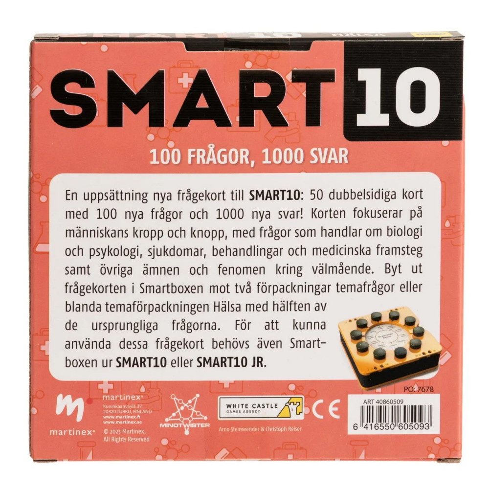 Smart 10: Frågekort Hälsa (Exp.)