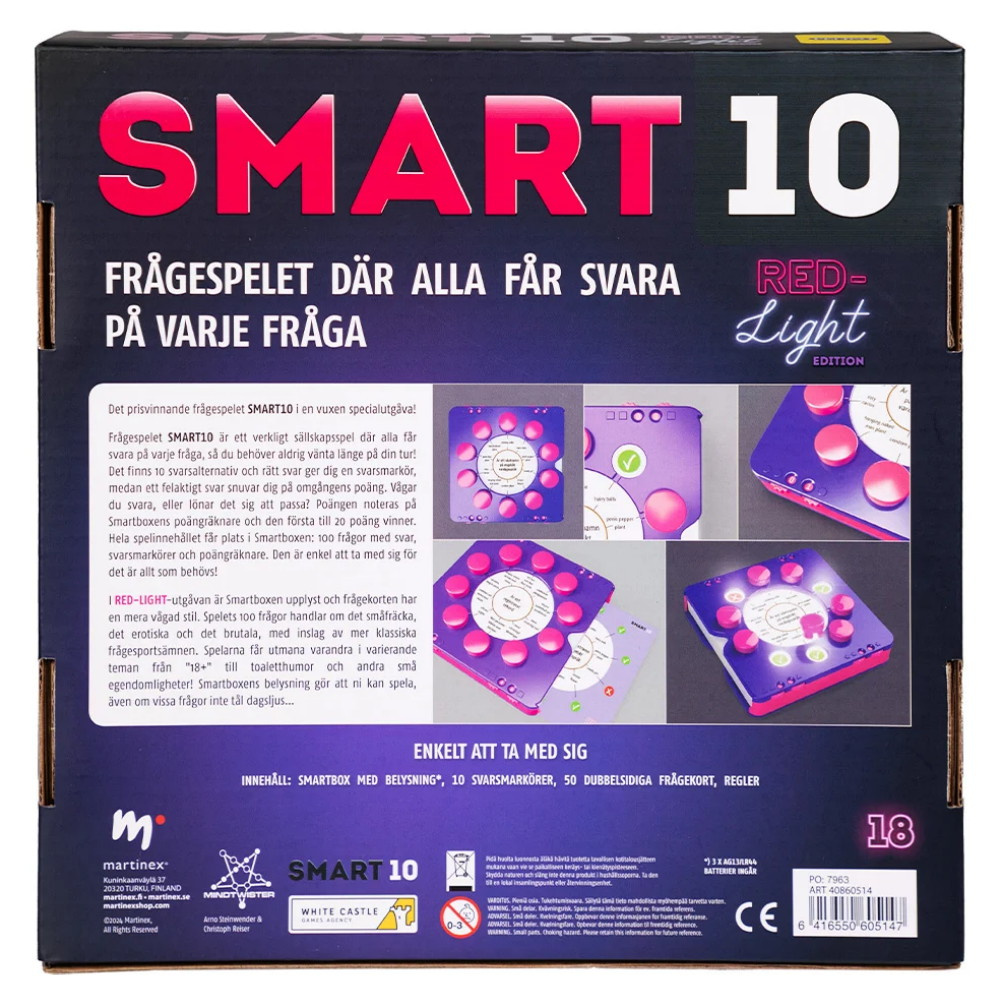 Smart 10 Red-Light Edition (Swe)