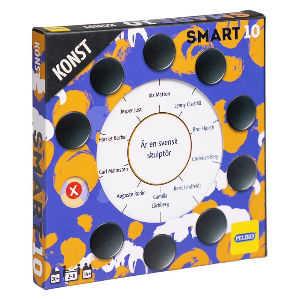 Smart 10: Frågekort Konst (Exp.)