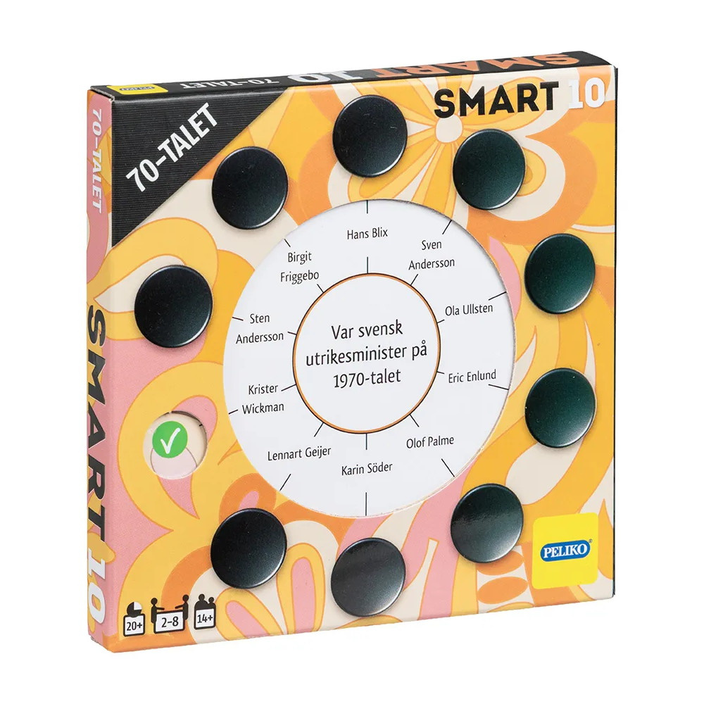 Smart 10: Frågekort 70-Talet (Exp.)