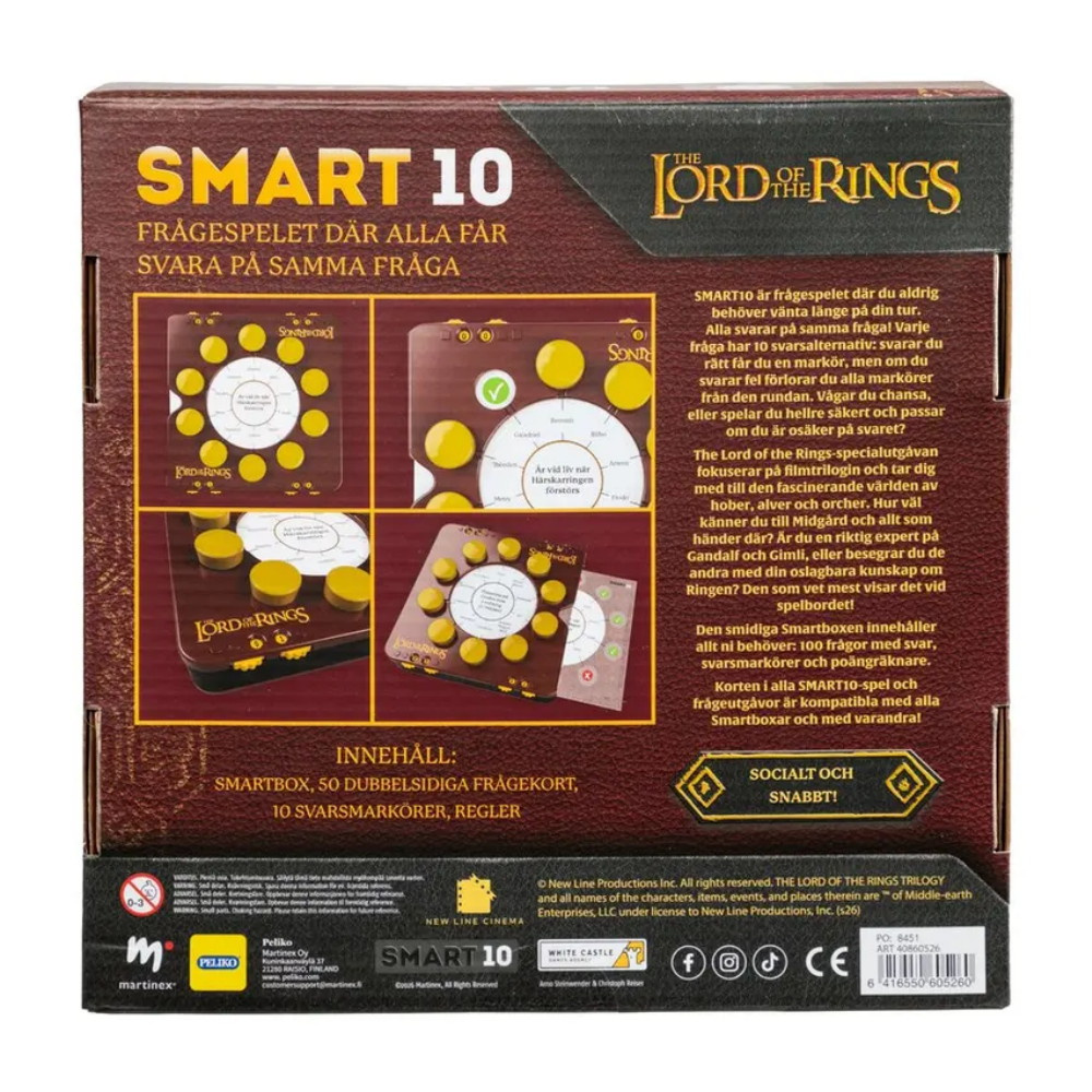 Smart 10: Lord of the Rings (Swe)