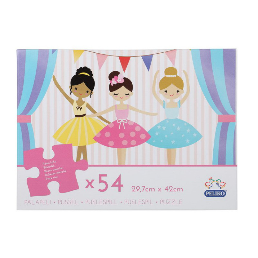Peliko Pussel - Ballerinor 54 Bitar