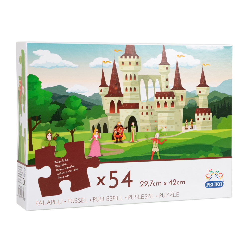 Peliko Pussel - Sagoslott 54 Bitar