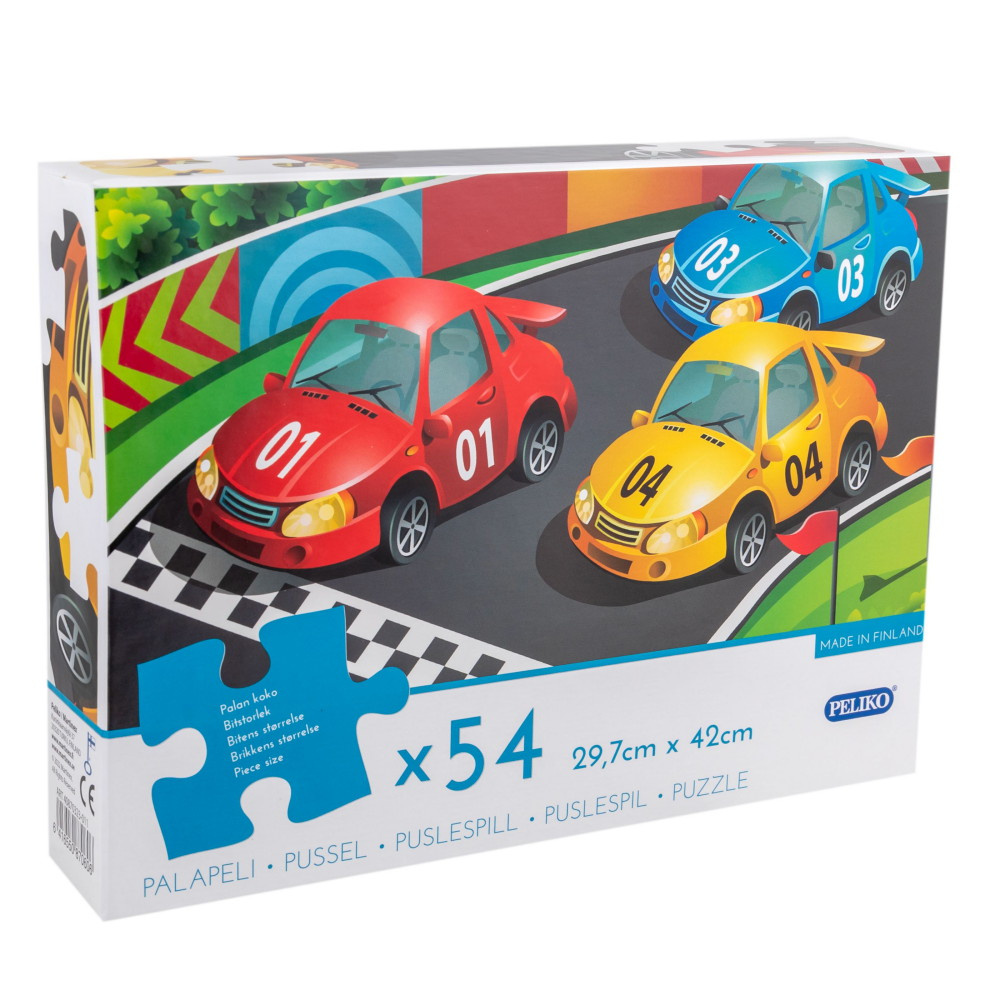Peliko Pussel - Rallybilar 54 Bitar