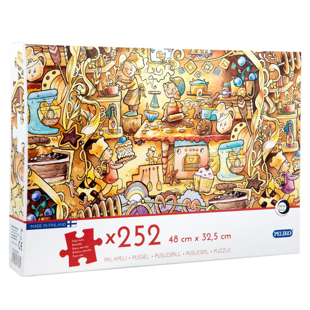 Peliko Pussel - Nina Kuu Bakning 252 Bitar