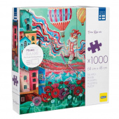 Peliko Pussel - Ovanför Drömmarnas Dal 1000 Bitar Peliko Pussel - Ovanför Drömmarnas Dal 1000 Bitar