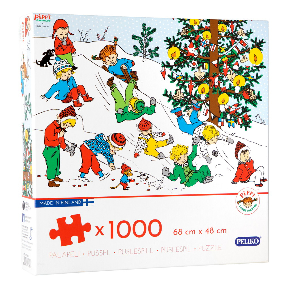 Peliko Pussel - Pippi Långstrump 1000 Bitar