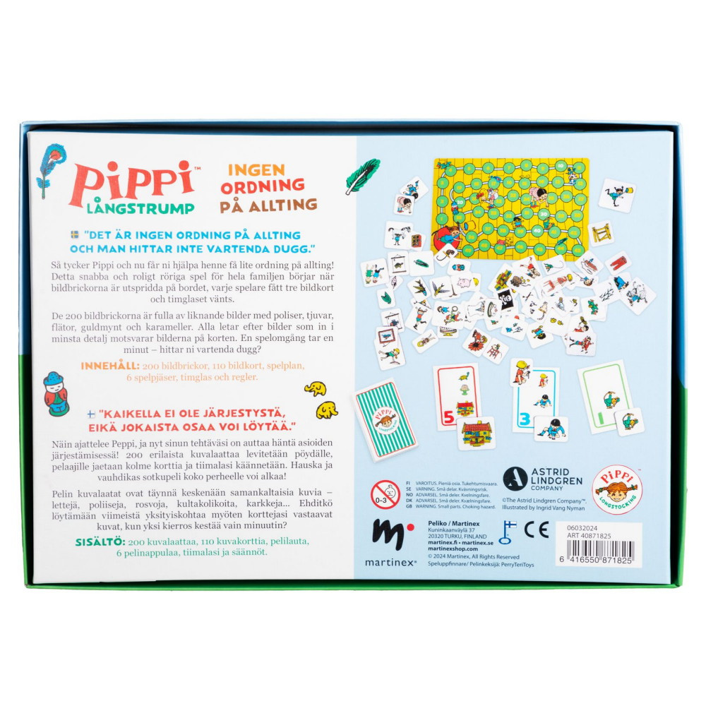 Pippi Långstrump - Ingen Ordning På Allting