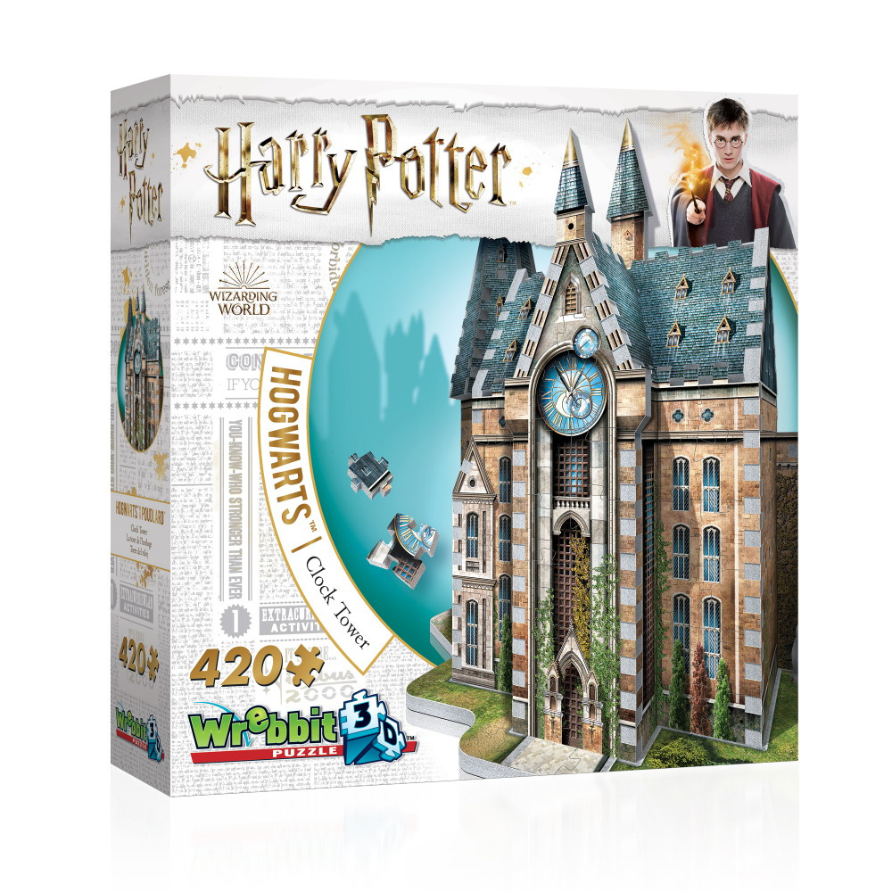 Wrebbit 3D - Harry Potter Hogwarts Clock Tower 420 bitar