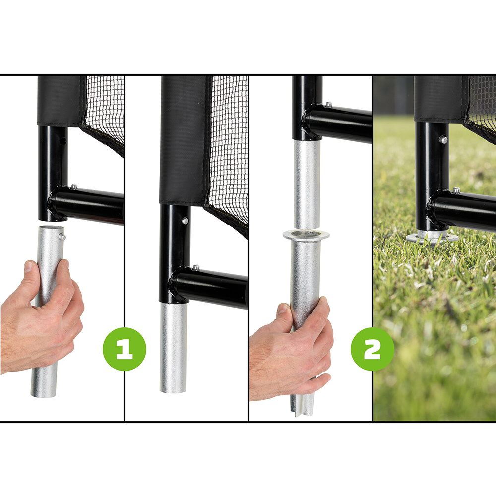Maestro fotbollsmål av stål 180 x 120 cm