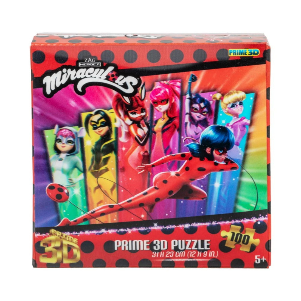 Pussel - Miraculous 100 Bitar