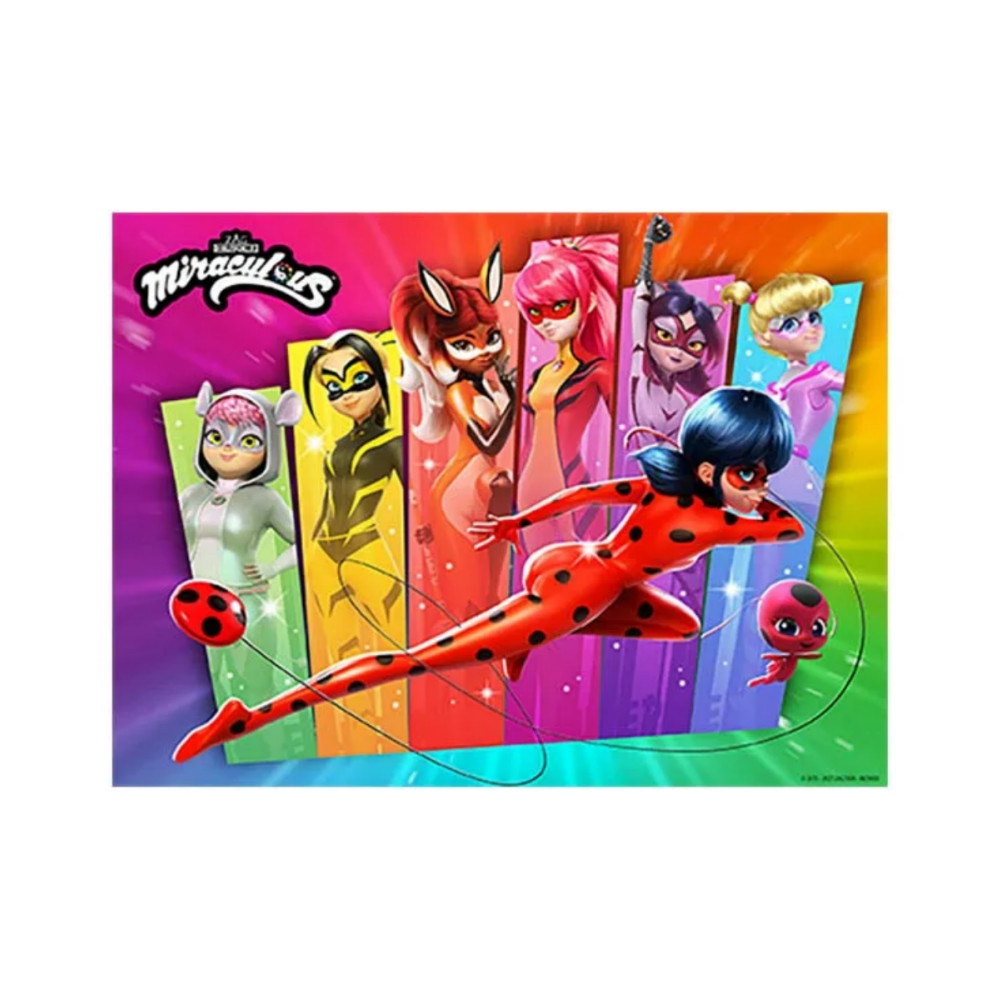 Pussel - Miraculous 100 Bitar
