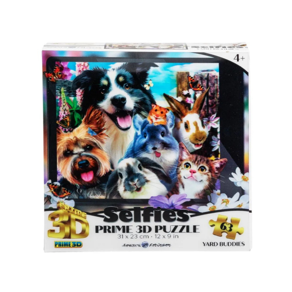 Pussel - Yard Buddies 63 Bitar