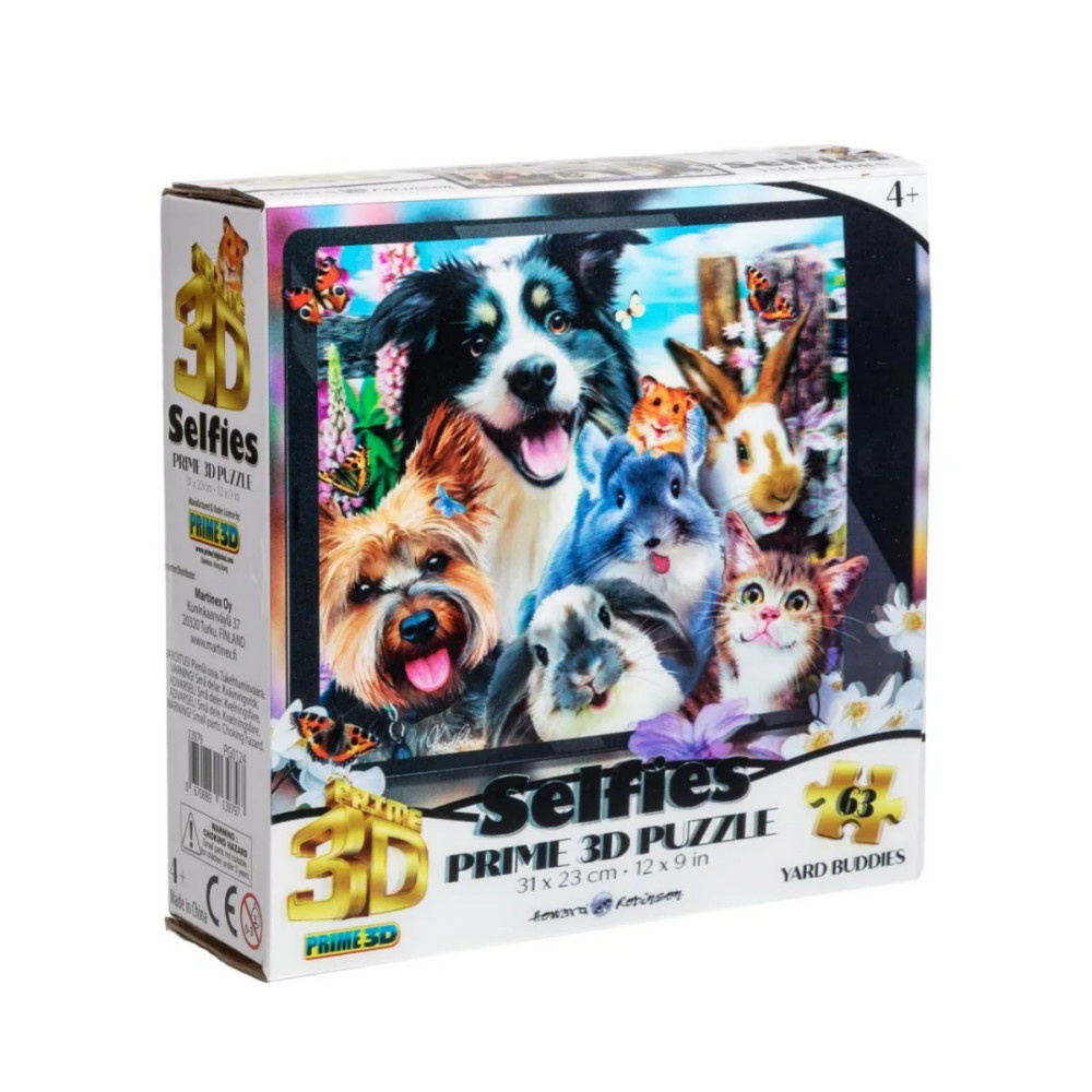 Pussel - Yard Buddies 63 Bitar