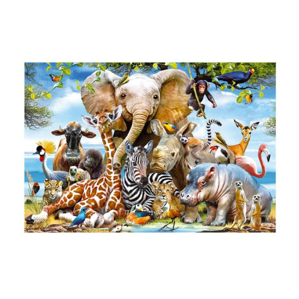 Pussel - African Smile 63 bitar