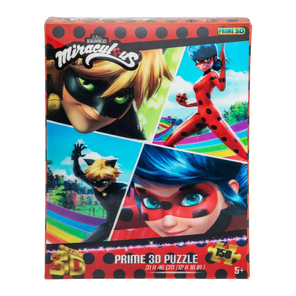Pussel - Miraculous 150 bitar