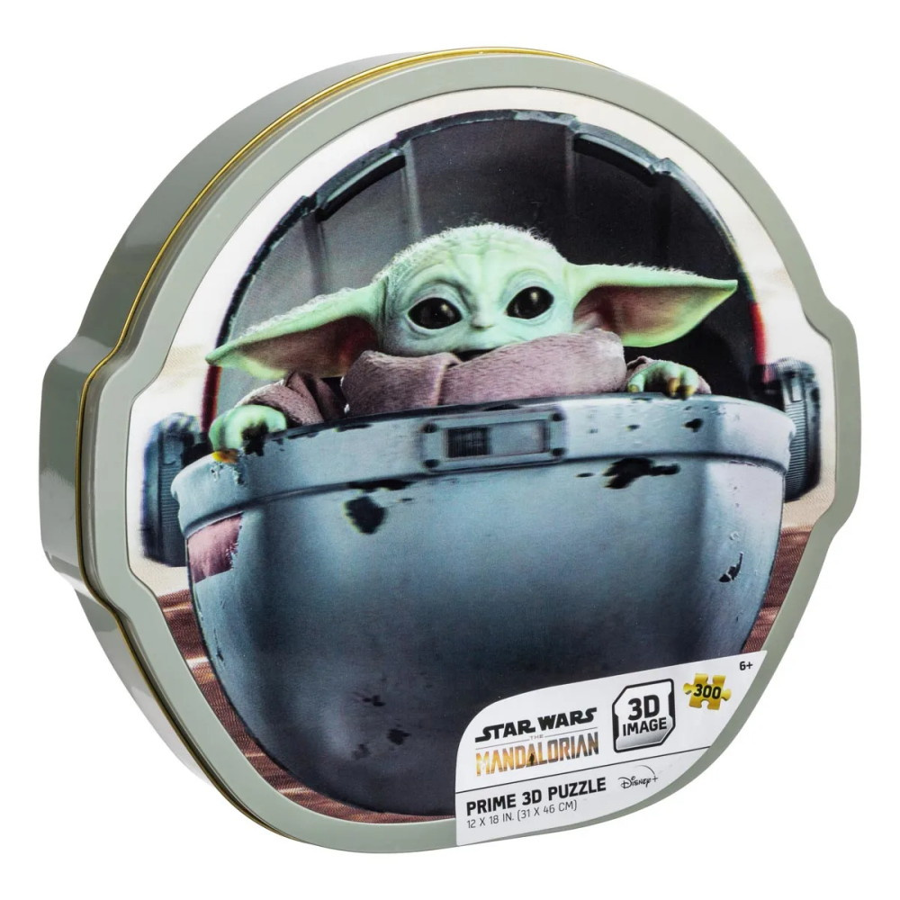Pussel - Mandalorian plåtburk, 300 bitar