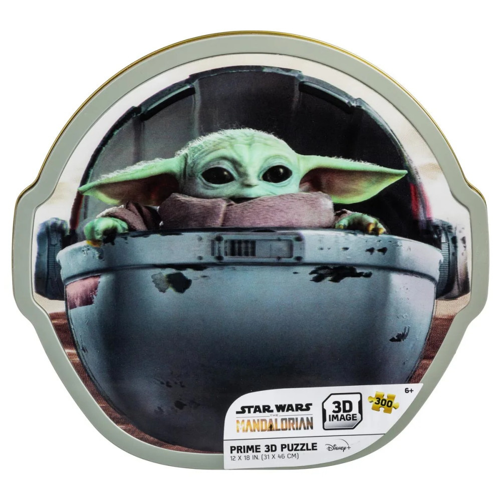 Pussel - Mandalorian plåtburk, 300 bitar