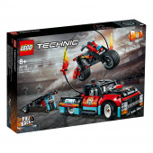 LEGO Technic - Stuntuppvisningsbil & motorcykel 42106