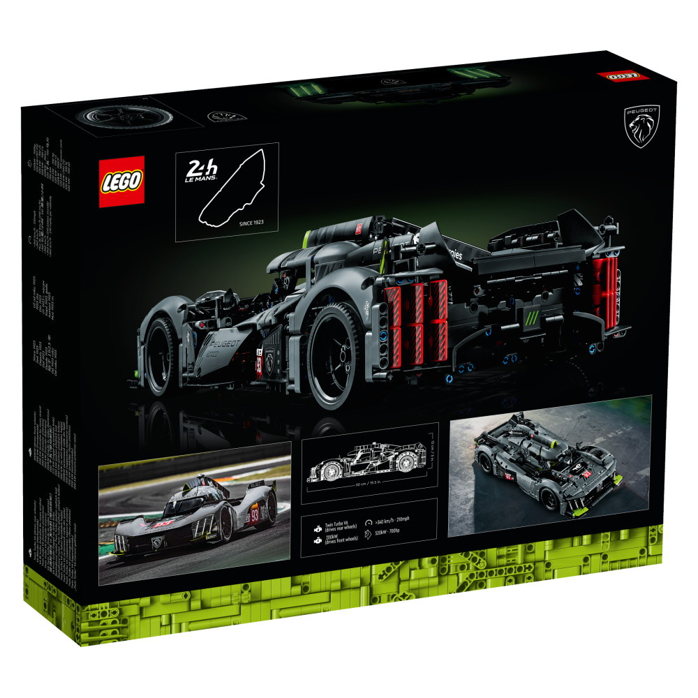 LEGO Technic - PEUGEOT 9X8 24H Le Mans Hybrid Hypercar