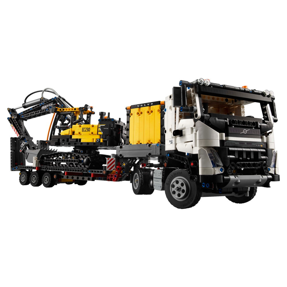 LEGO Technic - Volvo FMX lastbil & EC230 elgrävmaskin