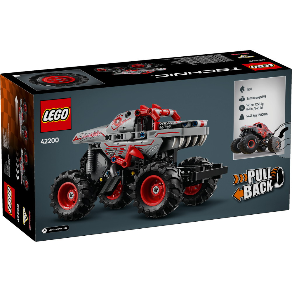 LEGO Technic - Monster Jam ThunderROARus med pull-back